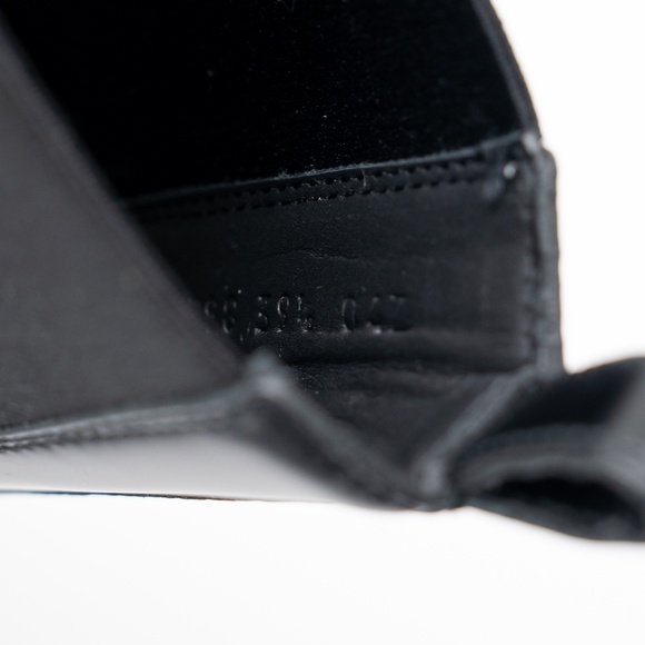 size 39.5G 9.5 US Gucci Chelsea Web Black Calf Leather Boots - Picture 8 of 10